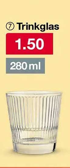 Trinkglas 280 ml