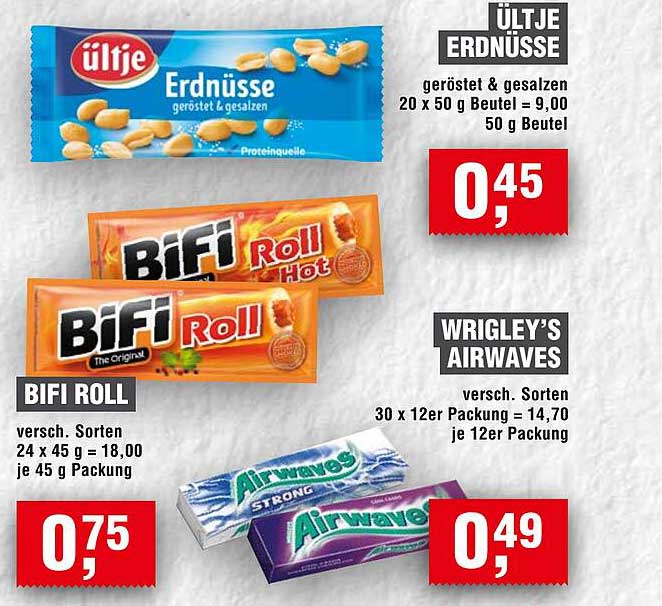 Ültje Erdnüsse geröstet & gesalzen