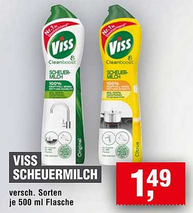Viss Scheuermilch - 500 ml Flasche