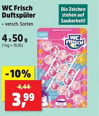 WC Frisch Duftspüler - verschiedene Sorten