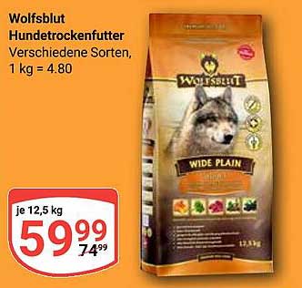 Wolfsblut Hundetrockenfutter - Verschiedene Sorten, 12,5 kg