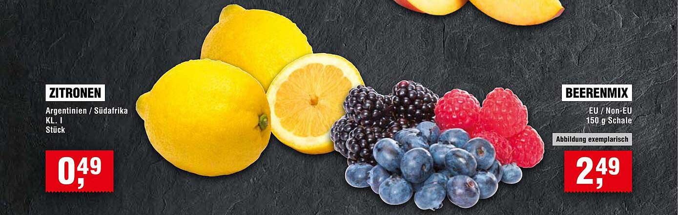 Zitronen und Beerenmix – Frische für Ihren Alltag