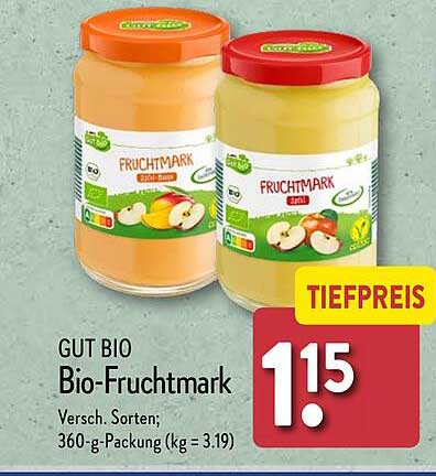 GUT BIO Bio-Fruchtmark