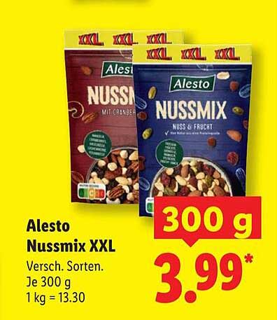 Alesto Nussmix XXL 300 g