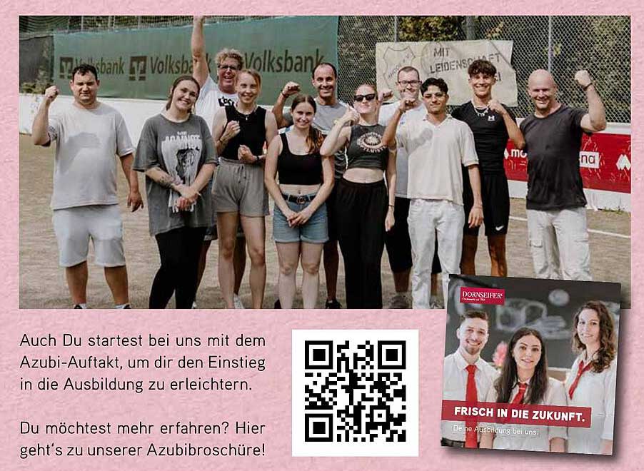 Azubi-Auftakt bei Dornseifer - Dein Einstieg in die Zukunft!