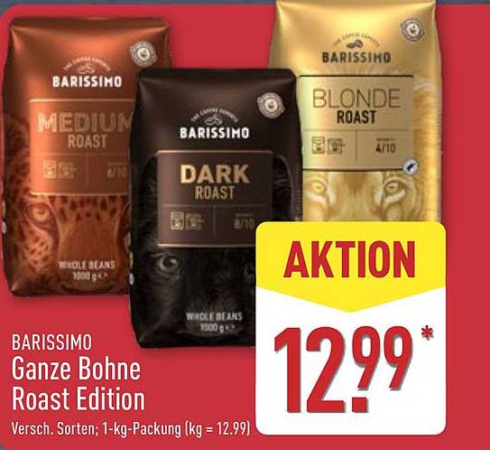 BARISSIMO Ganze Bohne Roast Edition