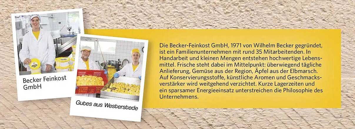 Becker Feinkost GmbH - Gutes aus Westerstede
