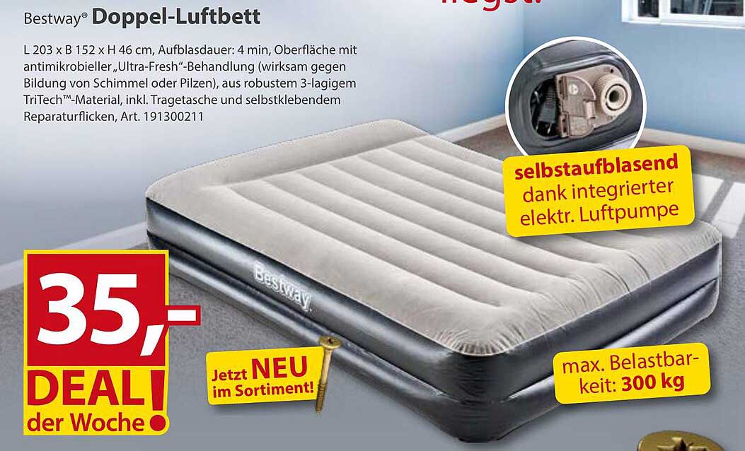 Bestway® Doppel-Luftbett