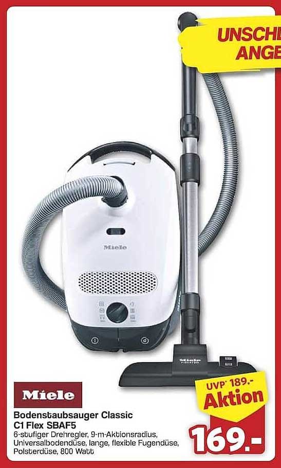 Bodenstaubsauger Classic C1 Flex SBAF5 von Miele