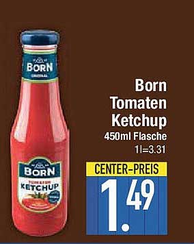 Born Tomaten Ketchup 450ml Flasche
