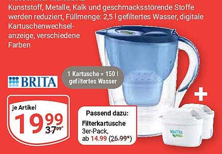 Brita Wasserfilterkanne