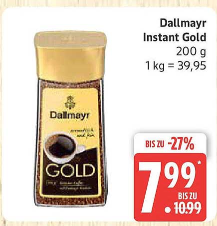Dallmayr Instant Gold 200 g