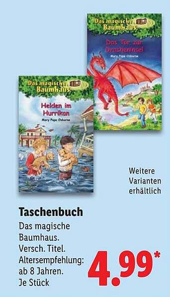 Das magische Baumhaus - Taschenbuch