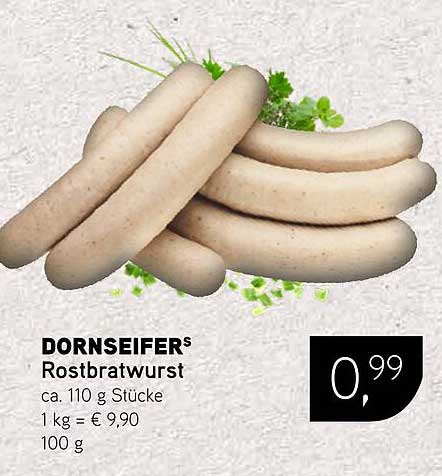 DORNSEIFER® Rostbratwurst ca. 110 g Stück