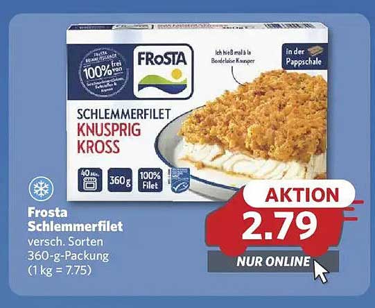 Frosta Schlemmerfilet - Knusprig Kross (360 g)