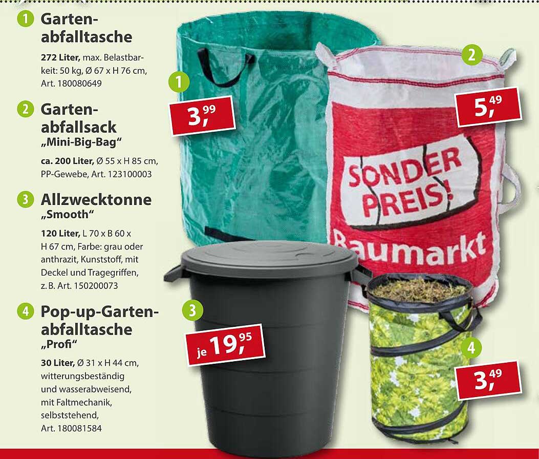 Gartenabfallsack "Mini-Big-Bag"