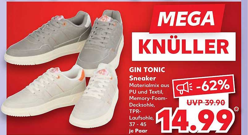 GIN TONIC Sneaker - der perfekte Begleiter für jeden Anlass