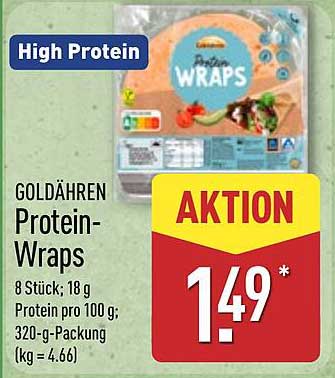 GOLDÄHREN Protein-Wraps