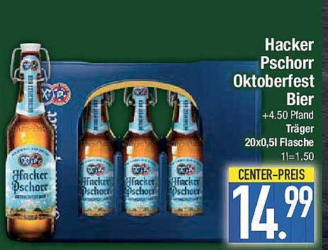 Hacker Pschorr Oktoberfest Bier