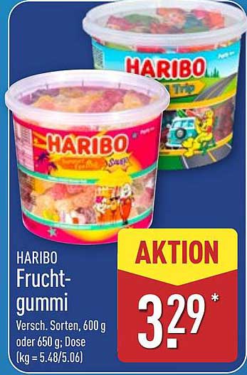 HARIBO Fruchtgummi 600 g oder 650 g