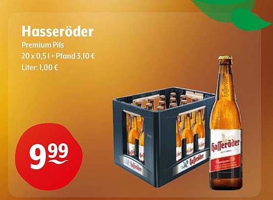 Hasseröder Premium Pils - 20 x 0,5 l