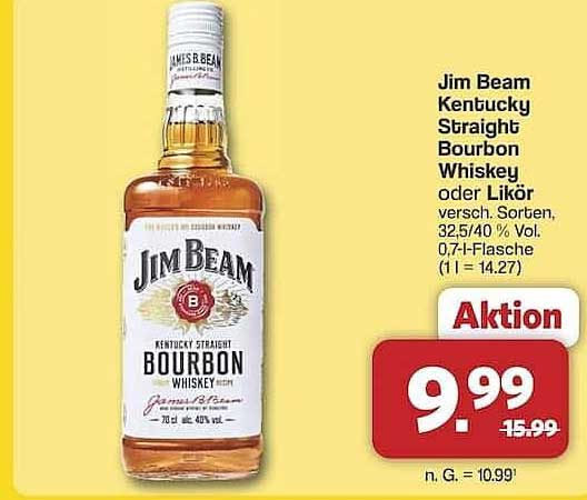 Jim Beam Kentucky Straight Bourbon Whiskey