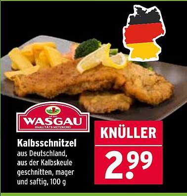 Kalbsschnitzel aus Deutschland, 100 g
