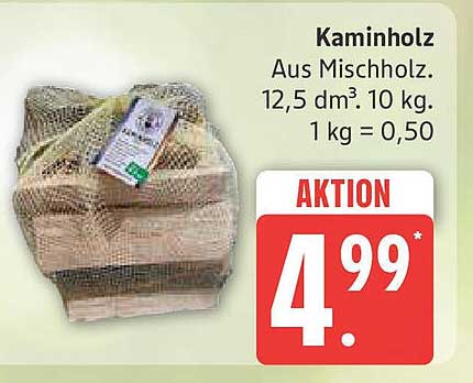 Kaminholz Aus Mischholz - 12,5 dm³