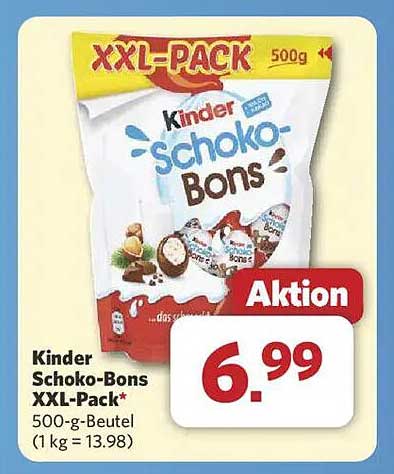 Kinder Schoko-Bons XXL-Pack 500 g