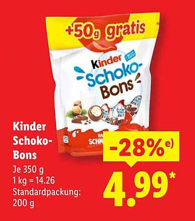 Kinder Schoko-Bons