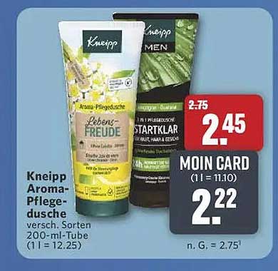 Kneipp Aroma-Pflegedusche versch. Sorten 200-ml-Tube
