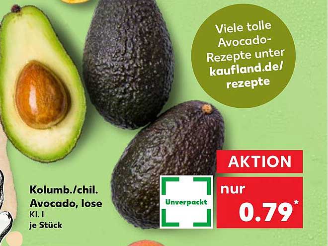 Kolumbianische/chilenische Avocado, lose, je Stück