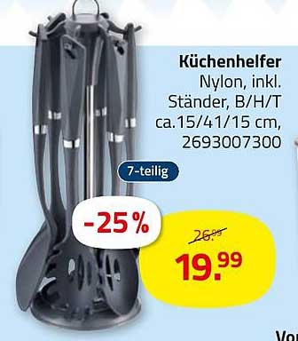 Küchenhelfer 7-teilig auf ROLLER-Prospekt