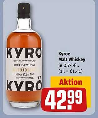 Kyroe Malt Whiskey je 0,7-l-Fl.