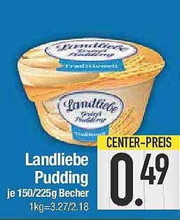 Landliebe Pudding 150/225g Becher