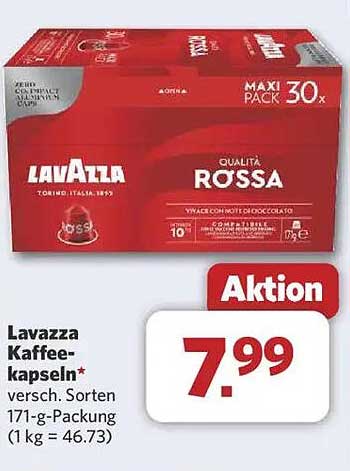 Lavazza Kaffee-Kapseln - Qualitätskaffee für zuhause