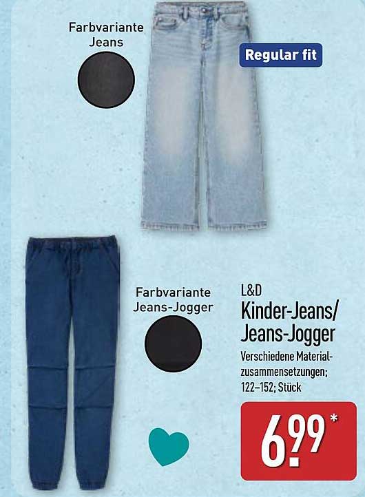 L&D Kinder-Jeans/Jeans-Jogger