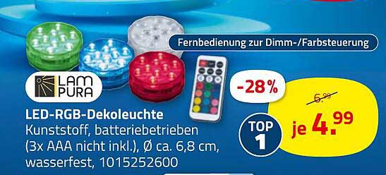 LED-RGB-Dekoleuchte