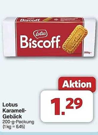 Lotus Karamell-Gebäck 200-g-Packung