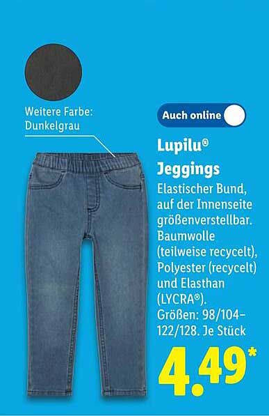 Lupilu® Jeggings - perfekt für Kinder