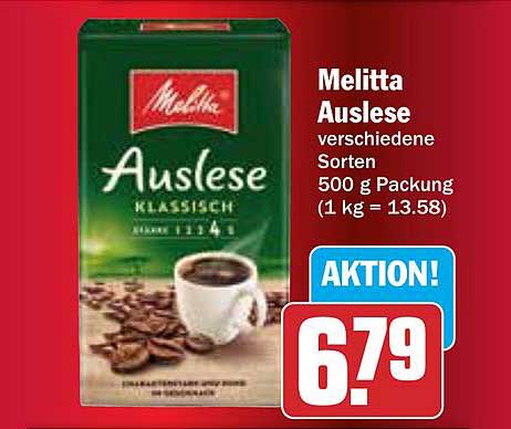 Melitta Auslese Klassisch 500 g