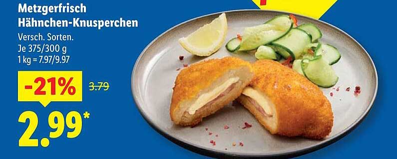 Metzgerfrisch Hähnchen-Knusperchen 375 g
