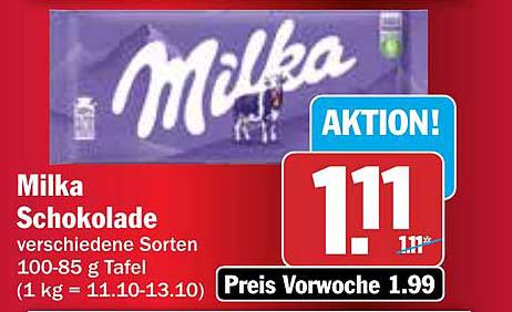 Milka Schokolade verschiedene Sorten 100-85 g Tafel