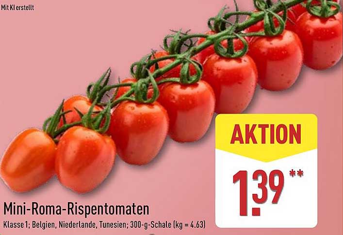 Mini-Roma-Rispentomaten