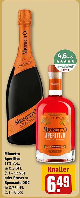 Mionetto Aperitivo 11% Vol. 