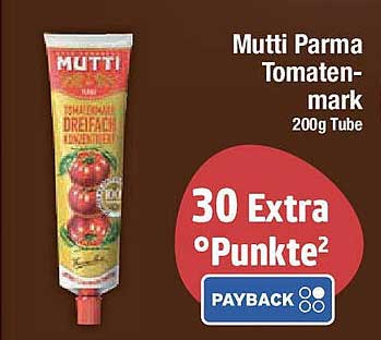 Mutti Parma Tomatenmark 200g Tube