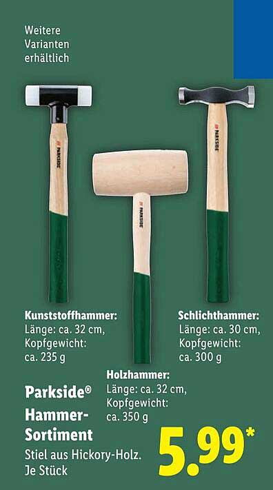 Parkside® Hammer-Sortiment