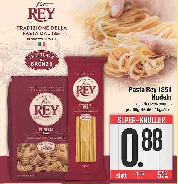 Pasta Rey 1851 Nudeln