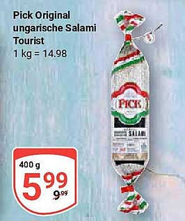 Pick Original ungarische Salami Tourist