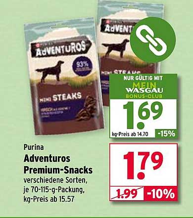 Purina Adventuros Premium-Snacks